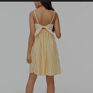 J. Crew STRAPPY TIE-BACK MINI DRESS